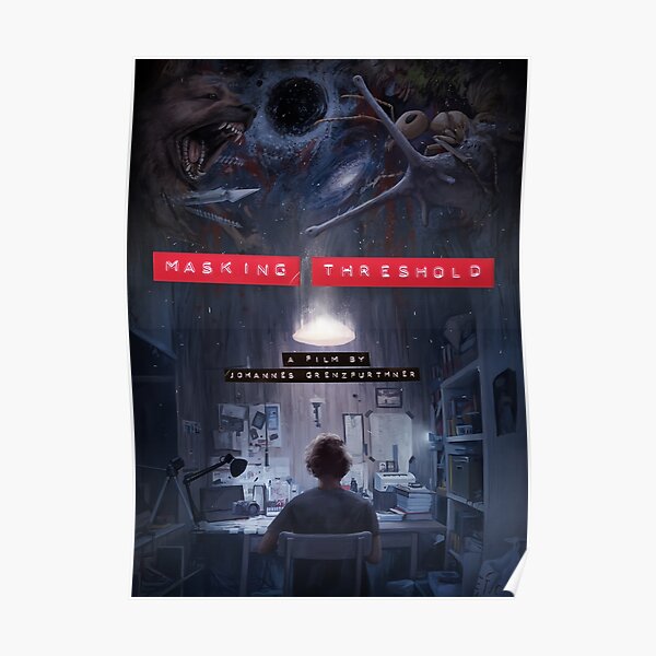 "Masking Threshold Film" Poster for Sale by delanofe Redbubble