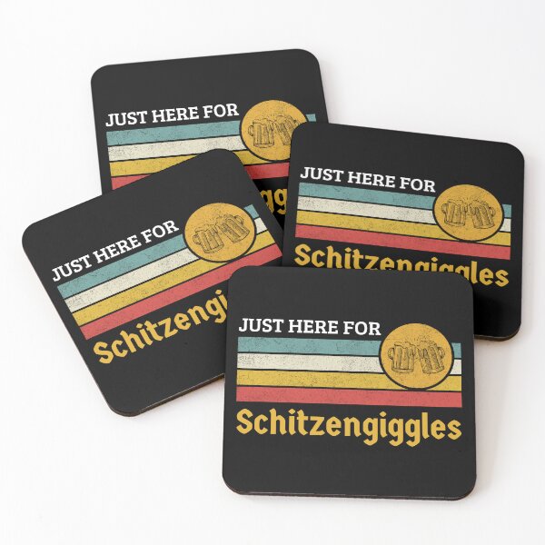Item preview, Just Here for Schitzengiggles designed and sold by Pixelish.