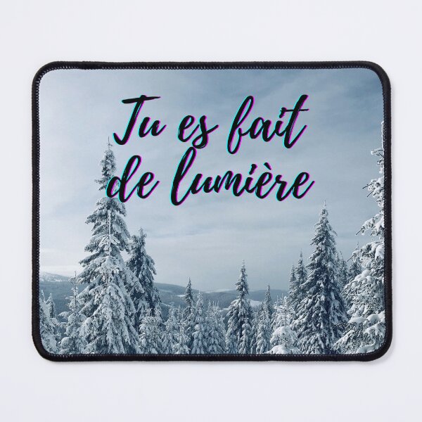 Item preview, I am made of light - popular french quotes theme gifts designed and sold by RebelliousRosee.