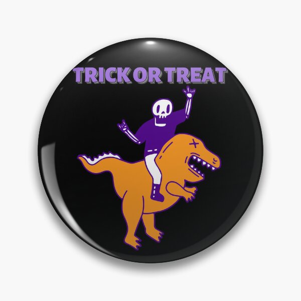 Item preview, skeleton riding dinosaur bones halloween designed and sold by Buzzbazaar.
