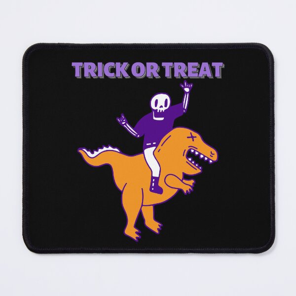Item preview, skeleton riding dinosaur bones halloween designed and sold by Buzzbazaar.
