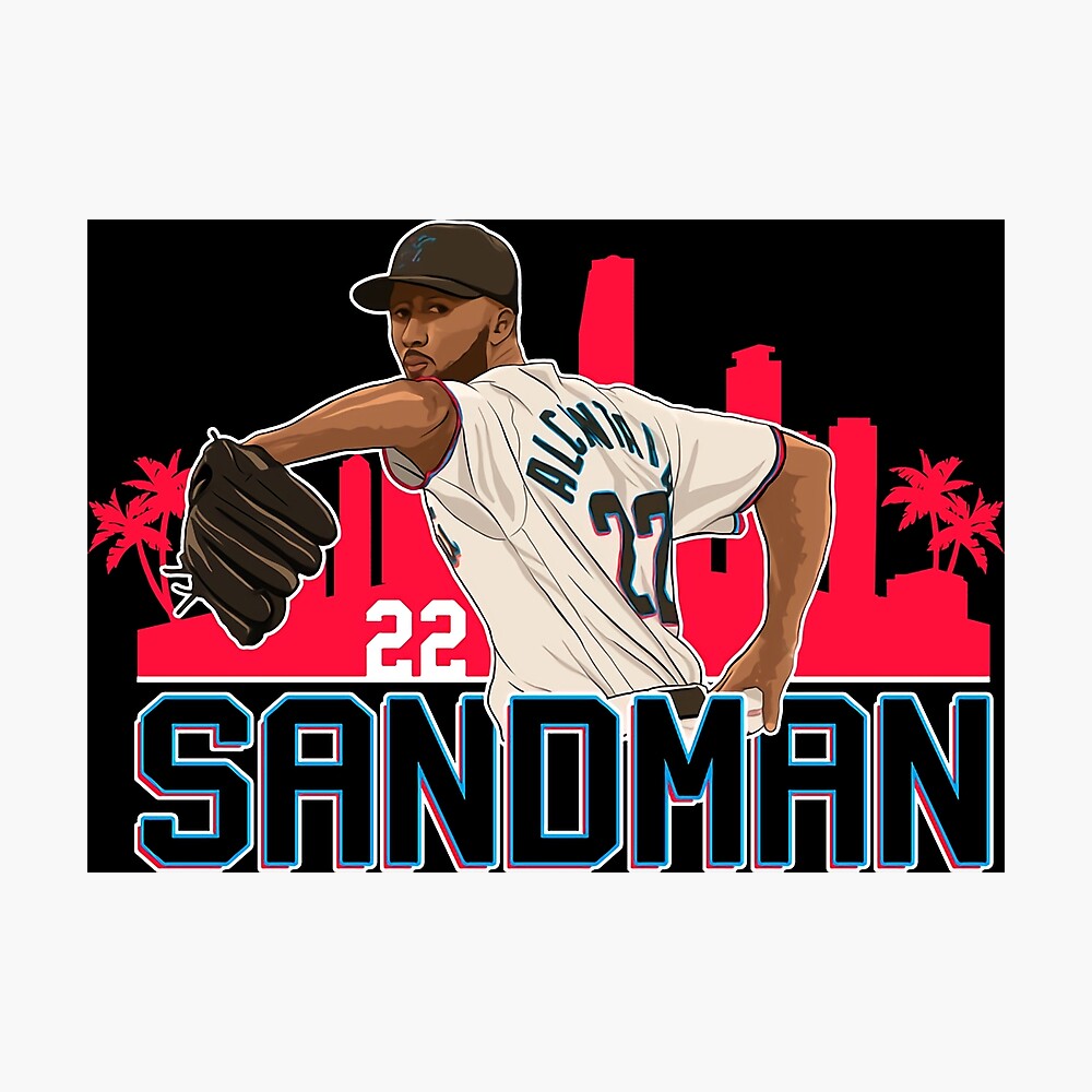 Sandy Alcantara Marlins Baseball Kids T-Shirt for Sale by