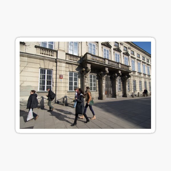 Grand Entrance - Warsaw Poland Sticker