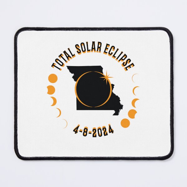 Item preview, Missouri Total Solar Eclipse Path 2024 Eclipse Souvenir designed and sold by The Junto Shop.