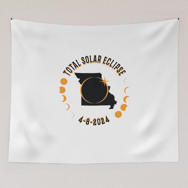 Item preview, Missouri Total Solar Eclipse Path 2024 Eclipse Souvenir  designed and sold by The Junto Shop.