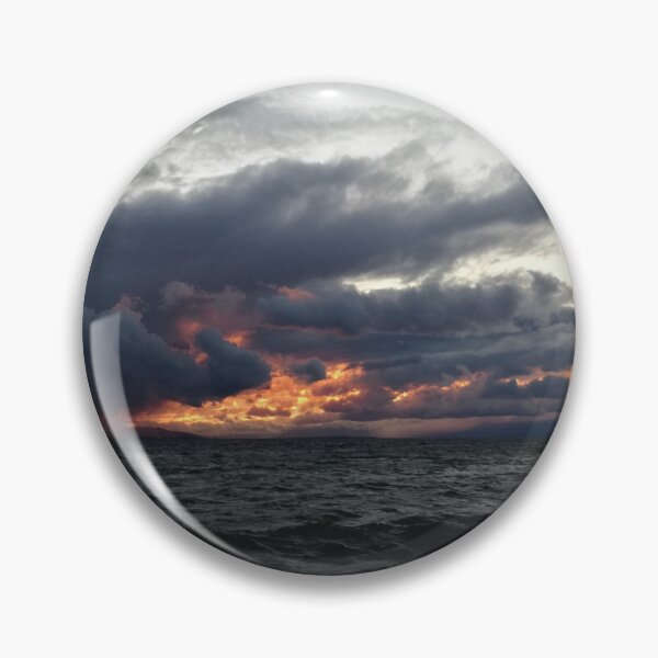 Item preview, Storm over lake designed and sold by Merlinatia.