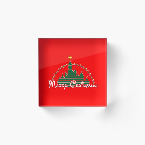 Magical Christmas Acrylic Block
