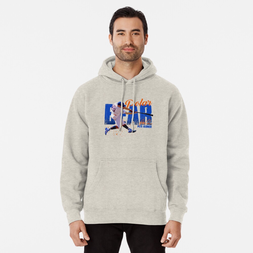 Polar Bear Pete Alonso 20 Pullover Hoodie for Sale by MaryCaro