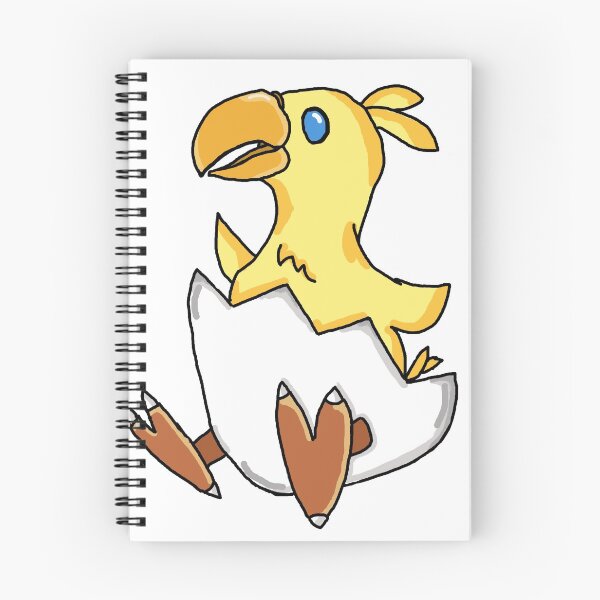 Item preview, Tiny Chocobo Chick designed and sold by WinWolfz.