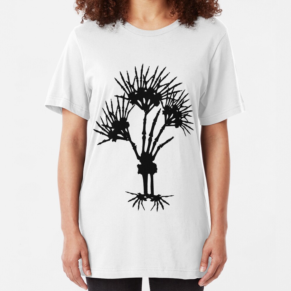 Skeleton Tree Slim Fit T-Shirt