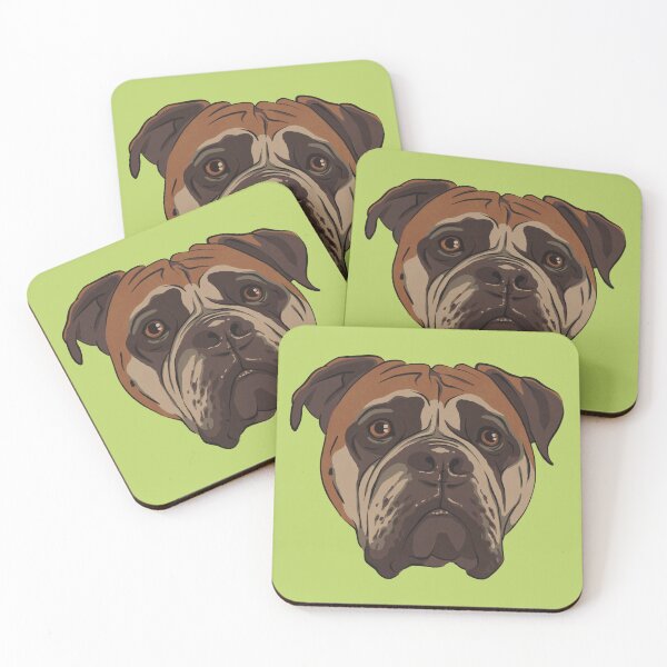 Item preview, Maxine - Valentine’s Day Card - Boxer - Mastiff designed and sold by artbymandymeow.