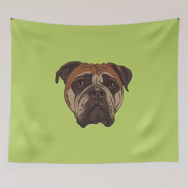 Item preview, Maxine - Valentine’s Day Card - Boxer - Mastiff designed and sold by artbymandymeow.