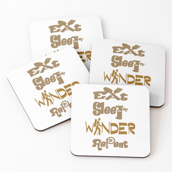 Item preview, Eat sleep wander repeat, designed and sold by Chakilogy.