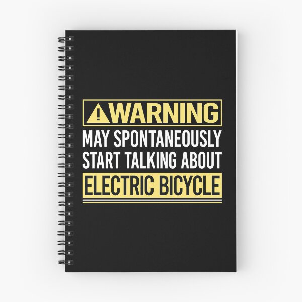 Item preview, Warning About Electric Bicycle E Bike Ebike designed and sold by WrightTrouble.