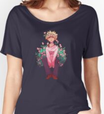 Bakugou in Pink Women's Relaxed Fit T-Shirt