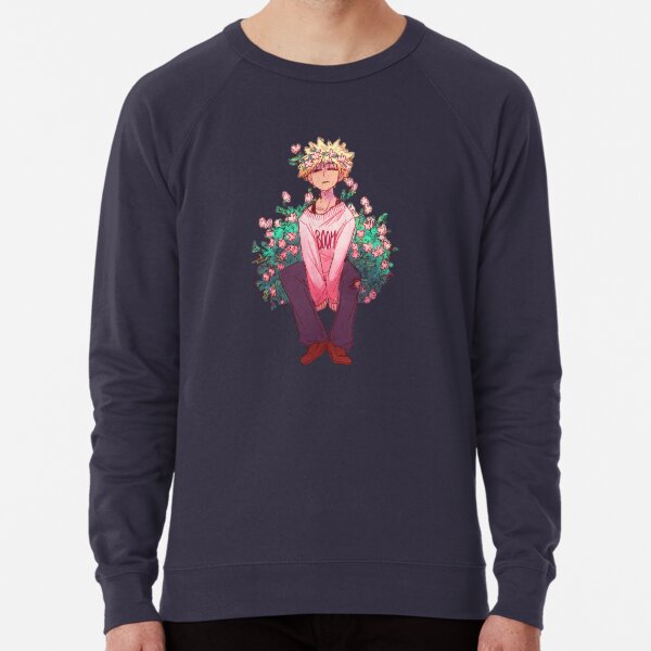 Bakugou in Pink Lightweight Sweatshirt