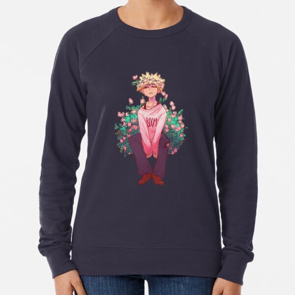 Bakugou en rosa Sudadera ligera