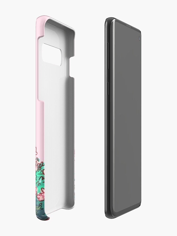 Alternate view of Bakugou in Pink Case & Skin for Samsung Galaxy