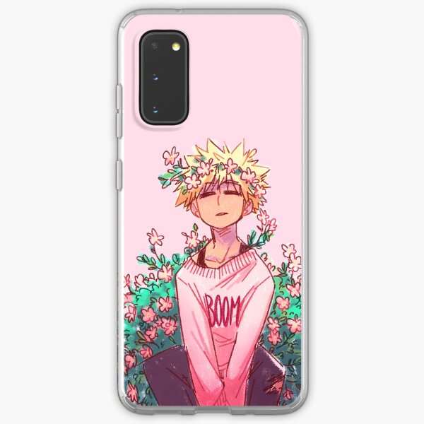 Bakugou in Pink Samsung Galaxy Soft Case