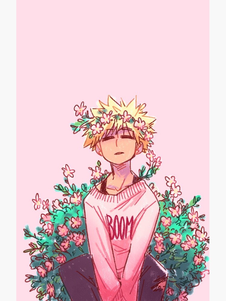 Bakugou in Pink by SaiSaiChan