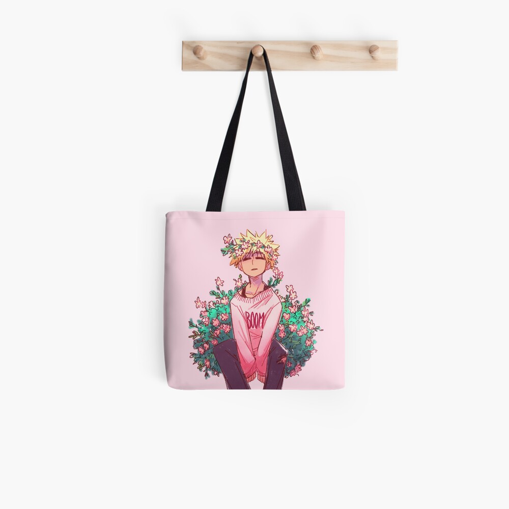 Bakugou in Pink Tote Bag