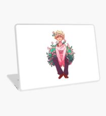 Vinilo para portátil Bakugou en rosa