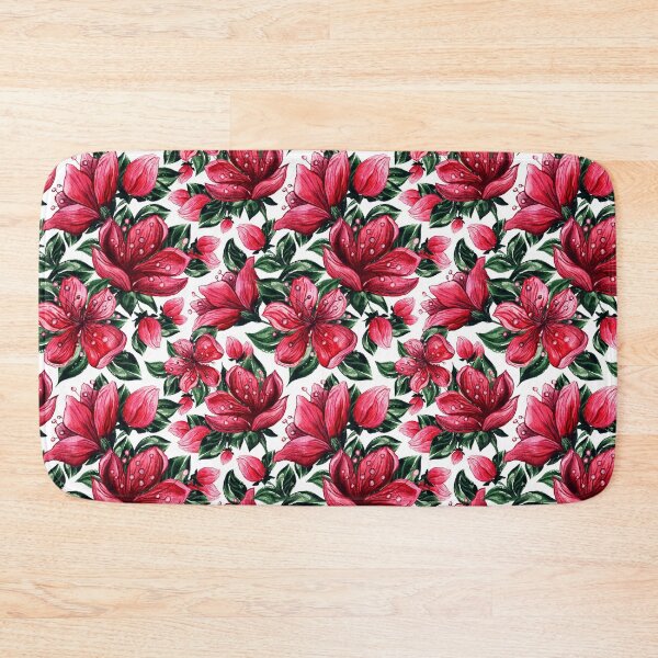 Item preview, Plum Blossom Chinese Watercolor Flowers Seamless Pattern  designed and sold by sweary12.
