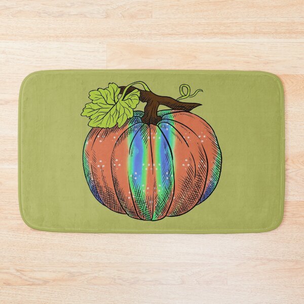 Item preview, Polka Dotted Stripped Fall Pumpkin/ Fall Pumpkin designed and sold by Designs By YL.