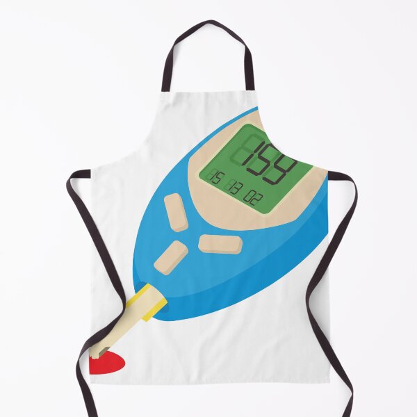 Item preview, Blood Glucose Measuring Device Icon , Cartoon Style designed and sold by Shifa19.