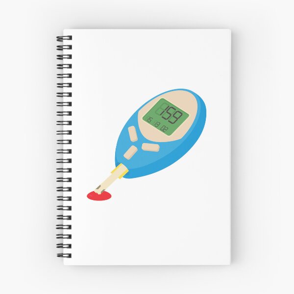 Item preview, Blood Glucose Measuring Device Icon , Cartoon Style designed and sold by Shifa19.