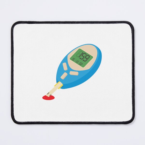 Item preview, Blood Glucose Measuring Device Icon , Cartoon Style designed and sold by Shifa19.