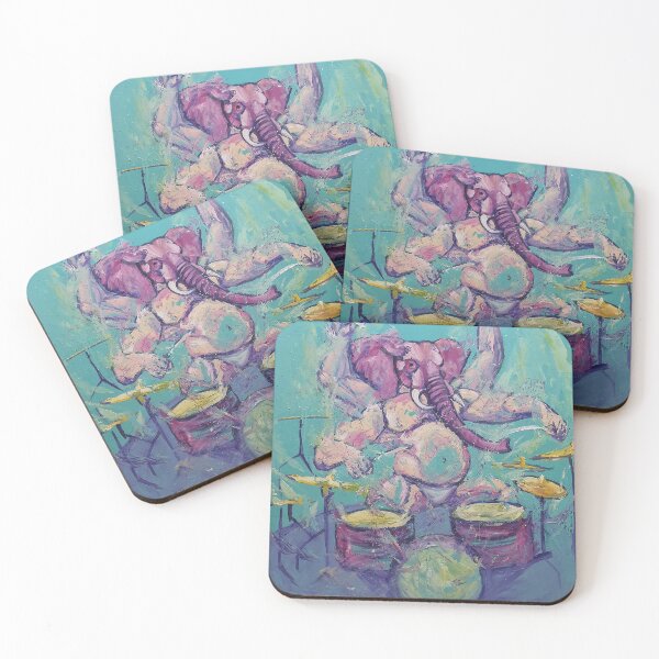 Item preview, Elephant with drams  designed and sold by NourEglaly.