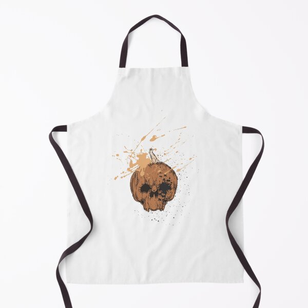 Item preview, Splashed Jack O Lantern Skull designed and sold by stan7505.