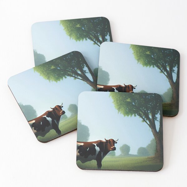 Item preview, A Cow's Life: A Relaxing Day in the Field designed and sold by KishShop.
