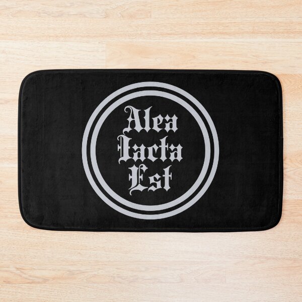 Item preview, Alea Iacta Est - The Die Is Cast - Latin Vocabulary - Silver designed and sold by JourneyCreative.