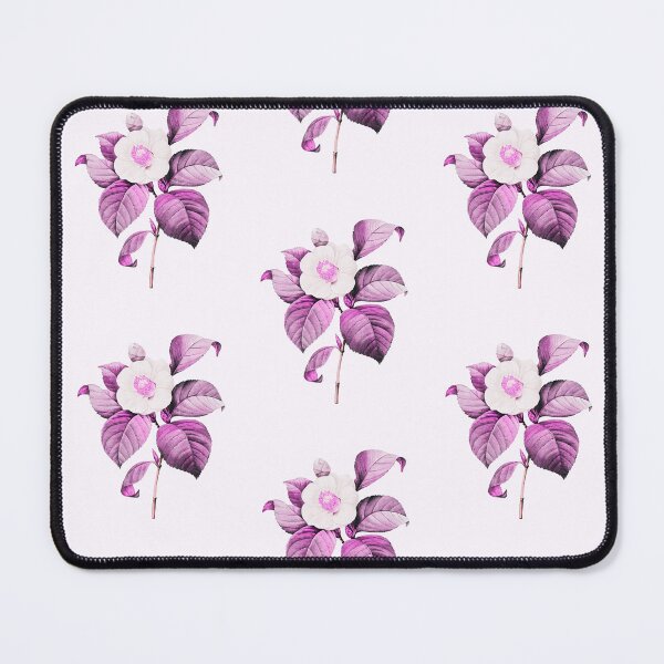Item preview, White Japanese Camellia Flower, Alternative Illustration - Pink Rose designed and sold by DaphneKstudio .