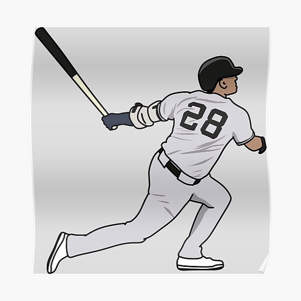 Harrison Bader New York Yankees Baseball Poster Man Cave 