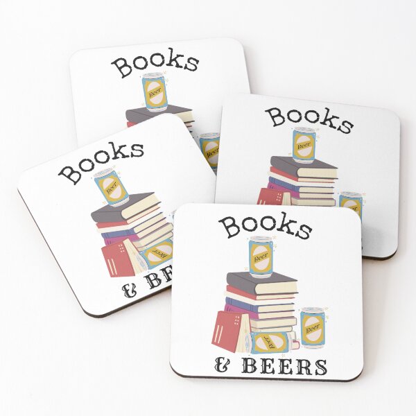Artikelvorschau, Bücher und Bier, Lesen und Trinken, Bücherwurm, Booktok, Lesedesign, Literatur, Belletristik, Buchdesign, Bierdesign entworfen und verkauft von lauras224.