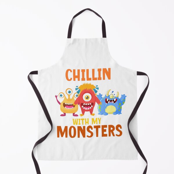 Item preview, Happy Halloween. Chilling with my monsters. designed and sold by Tiny-Love ⭐⭐⭐⭐⭐.