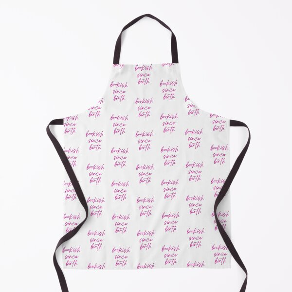 Item preview, Bookish Since Birth - pink text designed and sold by foreverfictionl.