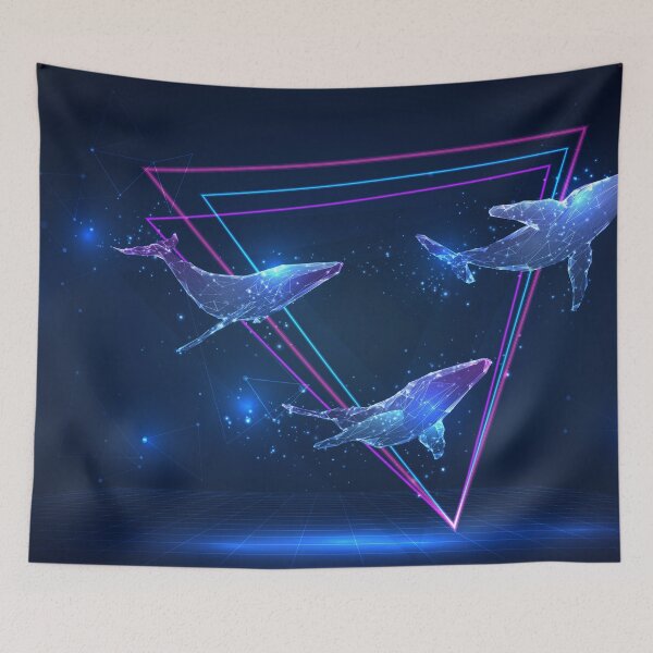 Item preview, Whales neon designed and sold by Zip-Zup.