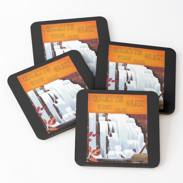 Item preview, Ricketts Glen State Park  designed and sold by Broken Antler Designs .