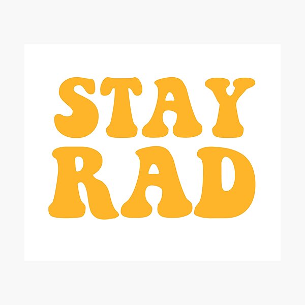 Artikel-Vorschau von Bleib Rad, designt und verkauft von Maddy Pease.