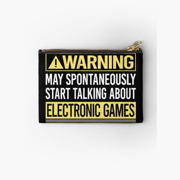 Item preview, Warning About Electronic Games designed and sold by WrightTrouble.