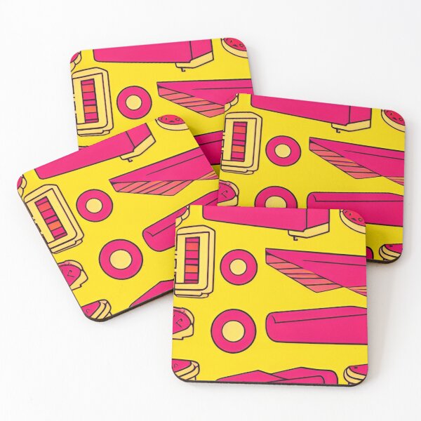 Item preview, Retro Pizza Shop Pattern designed and sold by DrGin-and-Juice.
