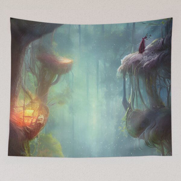 Item preview, Serene fantasy landscape designed and sold by Anteia.
