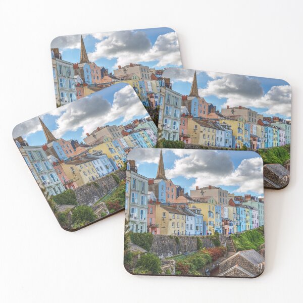Item preview, Tenby Town Houses, Pembrokeshire, Wales designed and sold by Paul Thompson Photography.