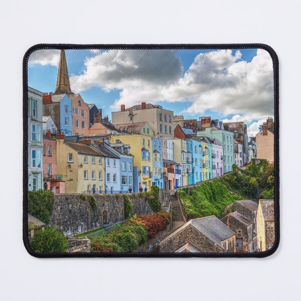 Item preview, Tenby Town Houses, Pembrokeshire, Wales designed and sold by Paul Thompson Photography.