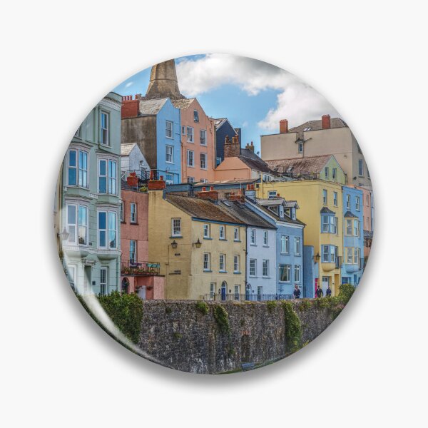 Item preview, Tenby Town Houses, Pembrokeshire, Wales designed and sold by Paul Thompson Photography.