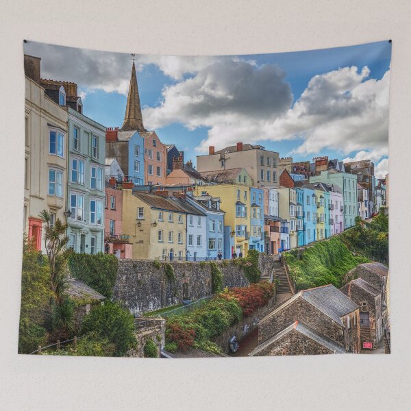 Item preview, Tenby Town Houses, Pembrokeshire, Wales designed and sold by Paul Thompson Photography.